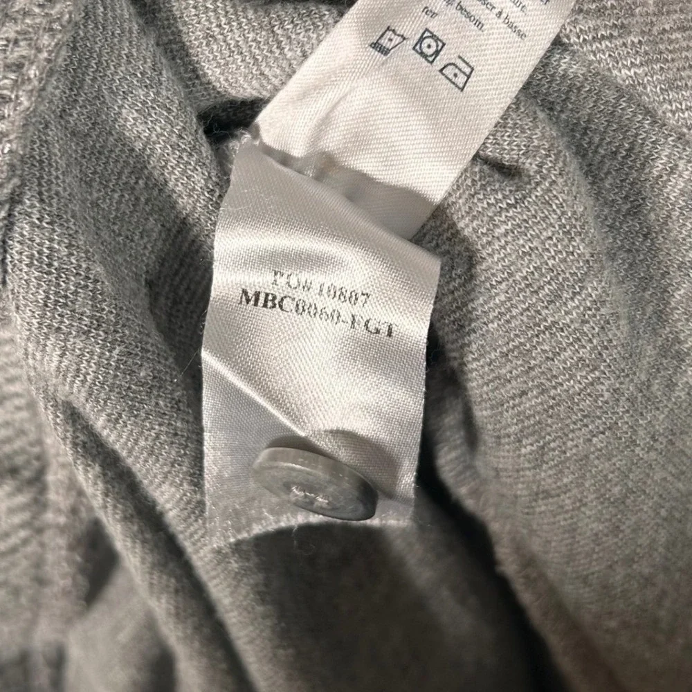 Faherty Legend Sweatpants Men XL Gray Joggers Cotton Blend Twill Drawstring Soft